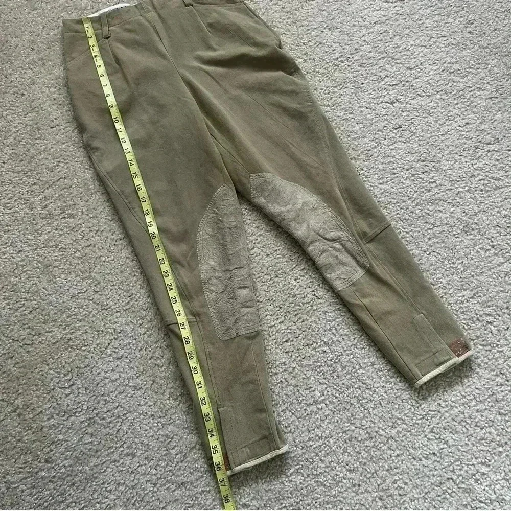 Pytchley Equestrian Riding Women’s Pants Green Size Medium Outdoor Horse